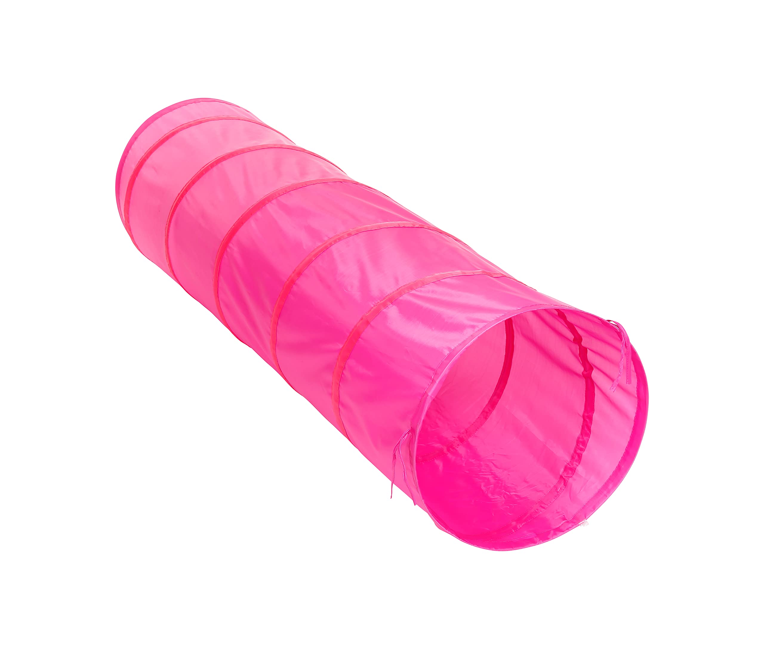 Knorrtoys 55109 Play Tunnel for Girls - Pink Kids Play Tent for Indoor & Outdoor Fun, Birthday Gifts, Pretend Play, Hideout Fort