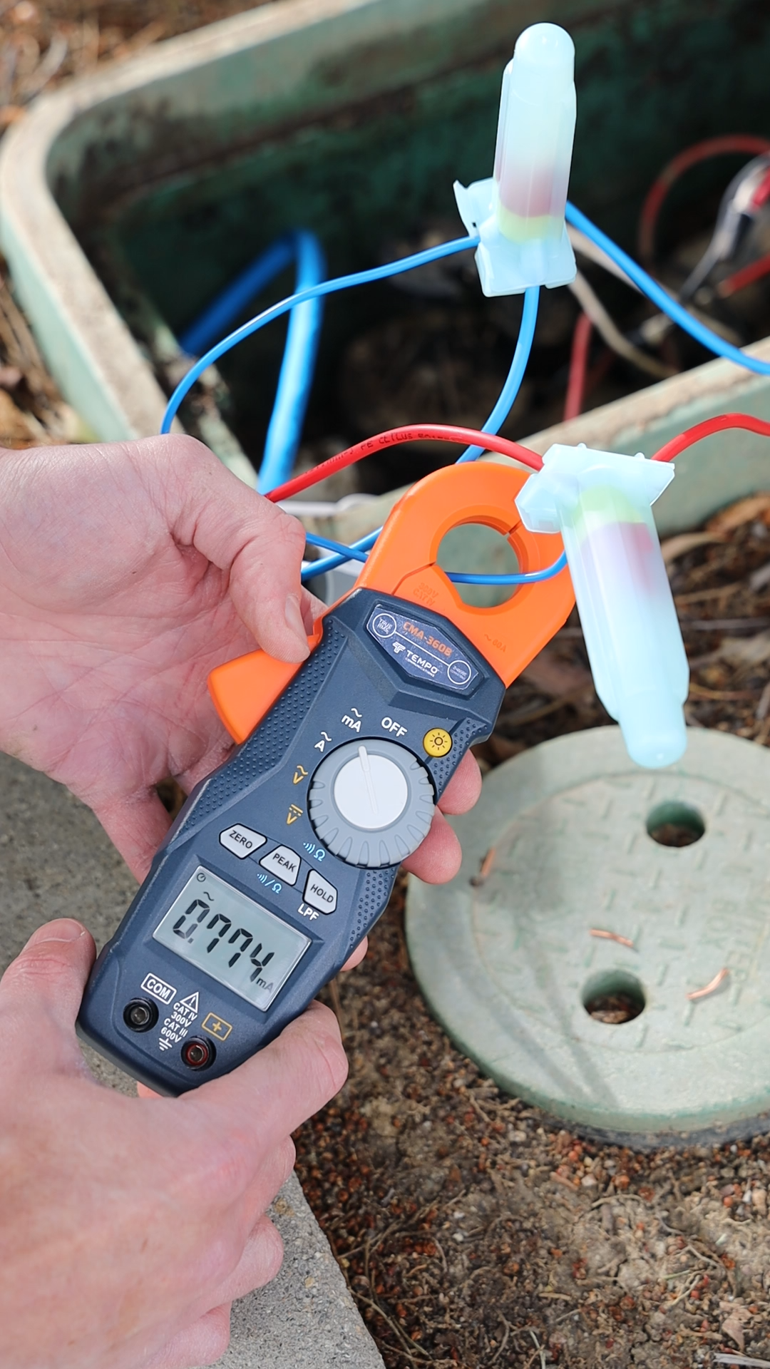 Tempo CMB360B Professional Milliamp Clamp Meter - Accurate Current Testing & Troubleshooting Tool for HVAC, Electrical & Industrial Applications