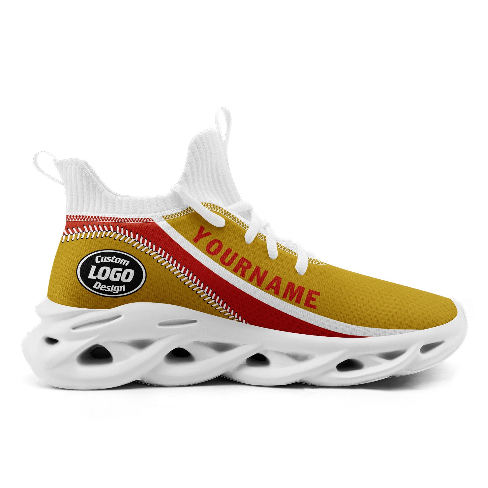 Custom Maxsoul Personalized Sneakers - Breathable Lightweight Comfortable Walking Shoes for Men & Women | Gym, Running, Casual Wear (Style: FN030A D028015 18)