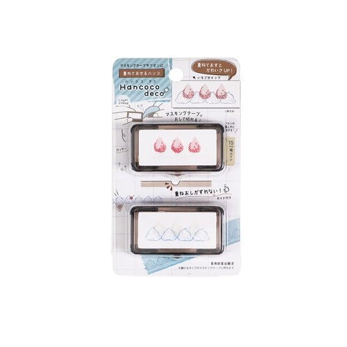 Hancoco Decorative Stamp Set - DIY Scrapbooking & Card Making Stamps for Crafting, Gift Wrapping, Journaling - Kutsuwa Style Design - Perfect for Home Decor, Wedding Invitations, and DIY Projects