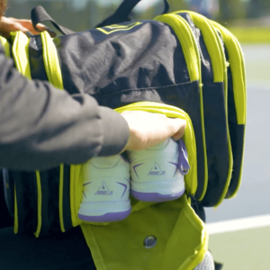 JOOLA Tour Elite Pickleball Bag - Premium Paddle & Gear Backpack for Men & Women (Black/Yellow) - Perfect for Tournaments, Training & Travel