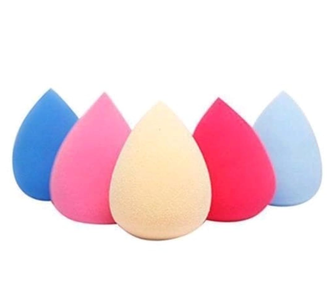 AVS ENTERPRISES Professional Makeup Sponge Beauty Blender for Women - Soft Multicolor Cosmetic Sponge for Flawless Foundation & Concealer Application - Perfect for Daily Makeup, Contouring & Blending