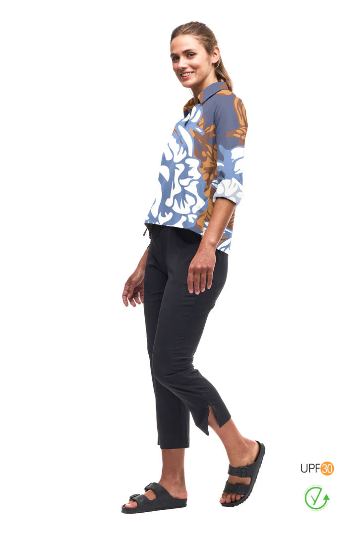 Indyeva Frivola LS Women's Long Sleeve T-Shirt - Comfortable & Stylish Casual Top for Everyday Wear | Perfect for Work, Outings, and Relaxing at Home