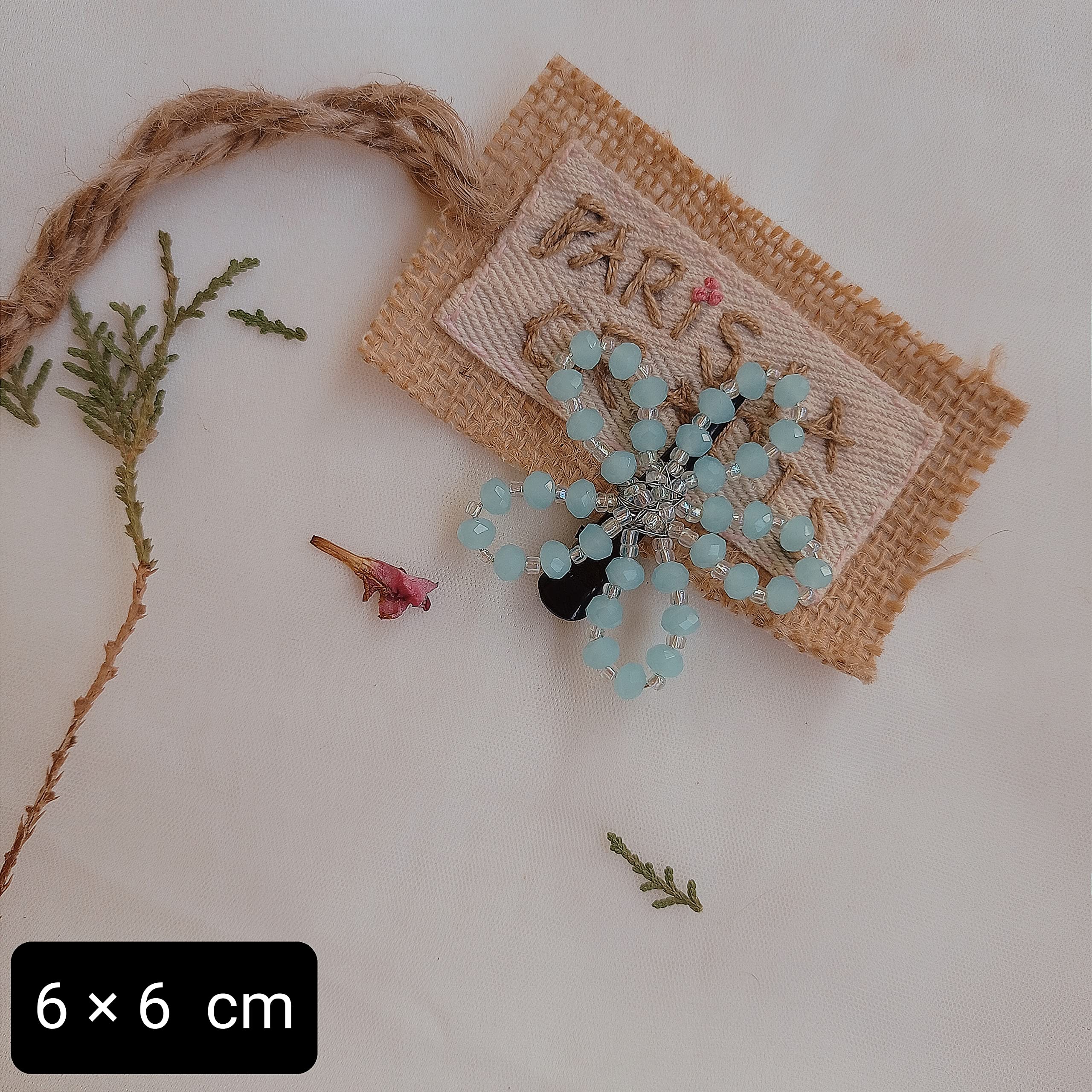 PARISAA's Beaded Hair Clips for Women - Fashion Hairpins, Alligator Clips & Floral Hair Accessories for Wedding, Party & Everyday Use