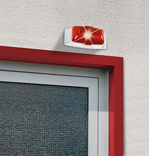 Red Flasher Light - High Visibility LED Strobe for Indoor & Outdoor Use - Perfect for Emergency Alerts, Construction Sites, and Safety Warning