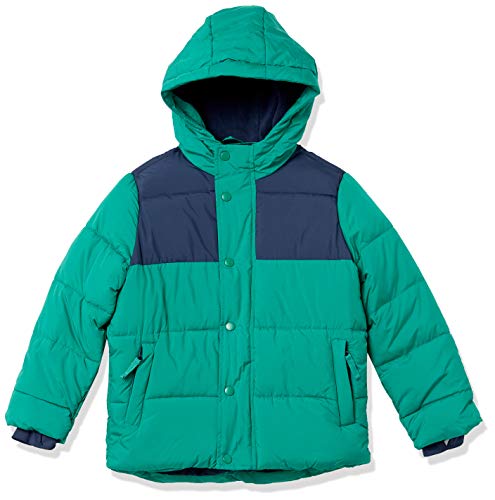 Green Navy Color Block