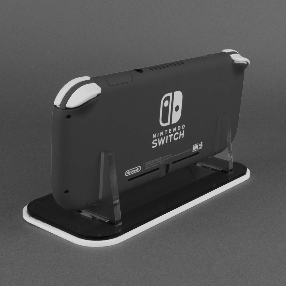Nintendo Switch Lite Display Stand - Gray | Adjustable Holder for Gaming Console | Perfect for Home, Office & Travel Use