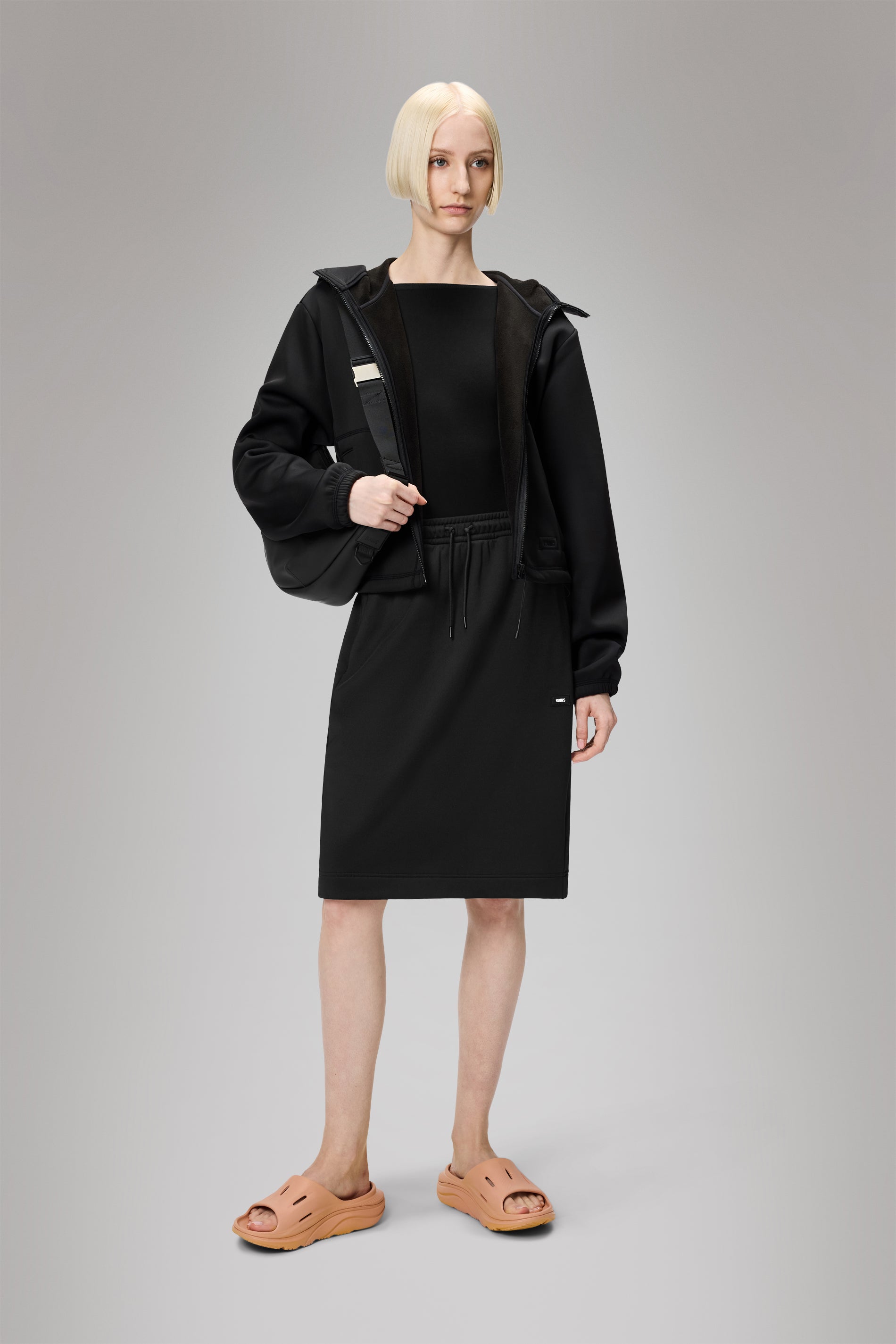 Stylish Sintra Fleece Pencil Skirt for Women - Warm Winter Office Wear & Casual Outfits