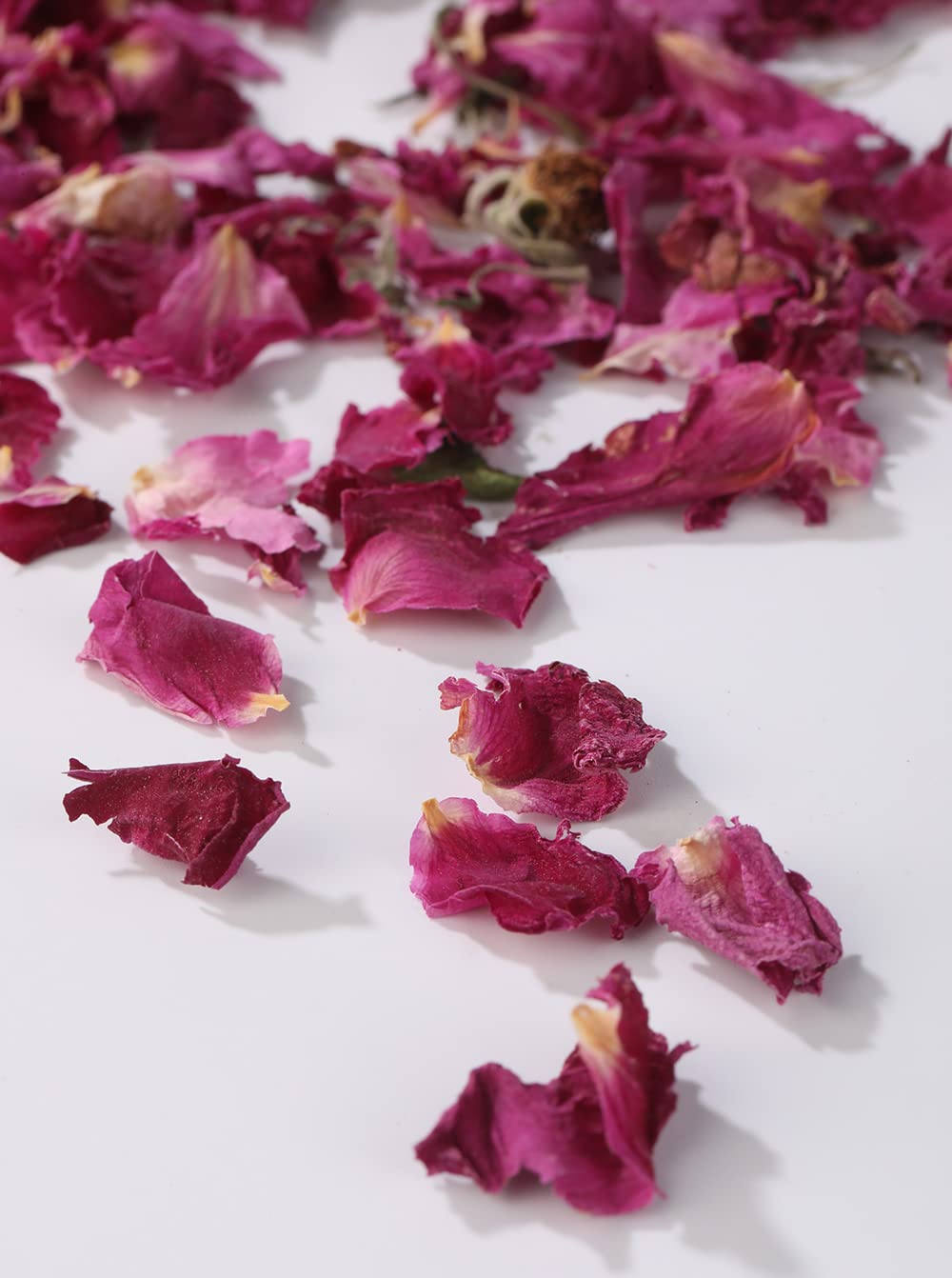 Organic Dried Rose Buds & Petals 2 Oz - 100% Natural Edible Roses for Tea, Baking, Rosewater & DIY Crafts | Caffeine-Free Floral Ingredient for Herbal Tea, Desserts, Skincare & Home Decor
