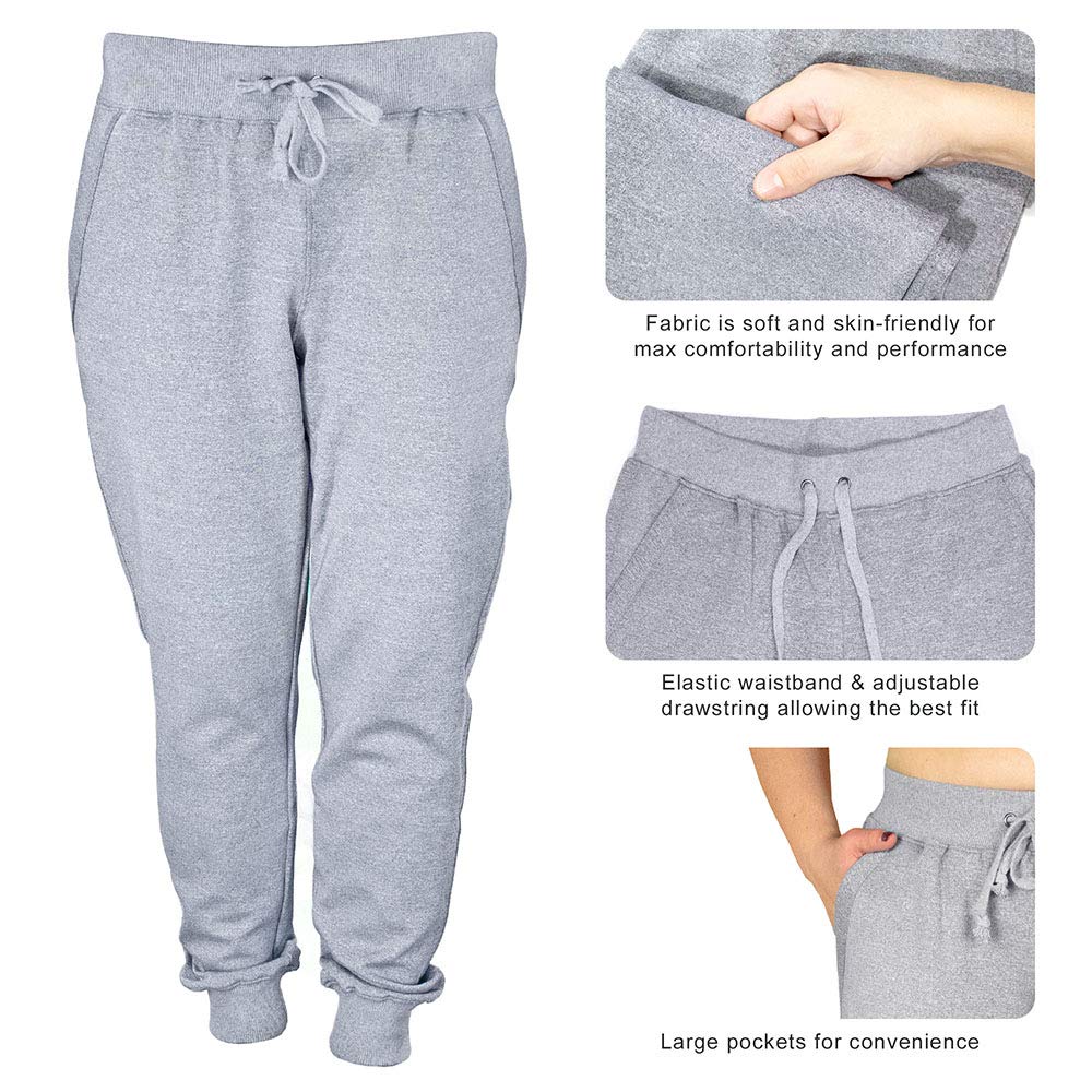 Golberg Women's Joggers - Soft Lightweight Yoga Pants for Running, Workout, Lounge & Casual Wear - Perfect for Gym, Travel & Everyday Comfort