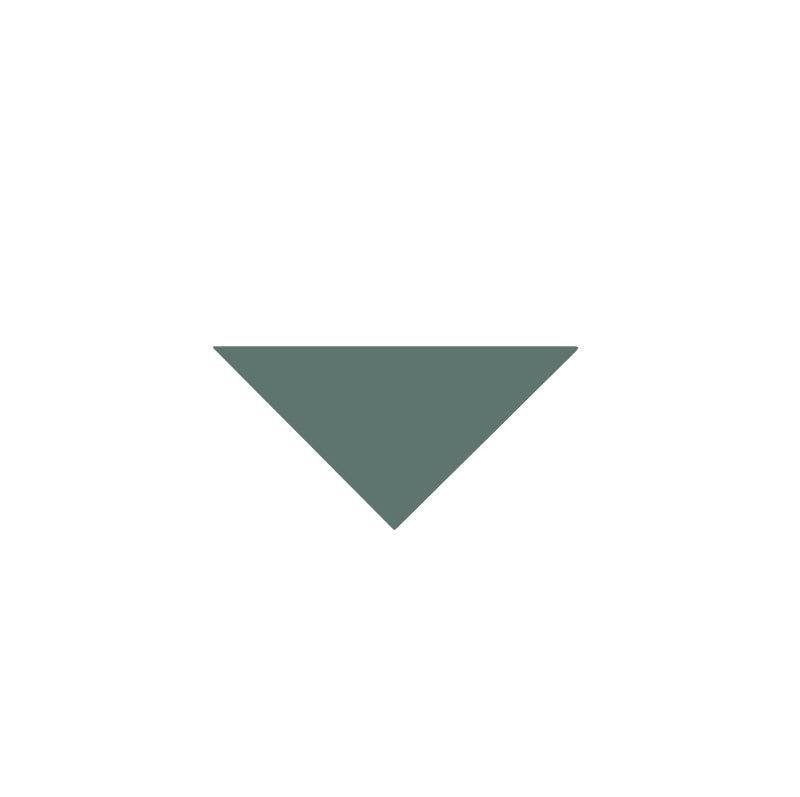 Klinker Triangel 5/5/7 cm Dark Green Winckelmans Granite Tile - Perfect for Kitchen Backsplash & Bathroom Wall Decor
