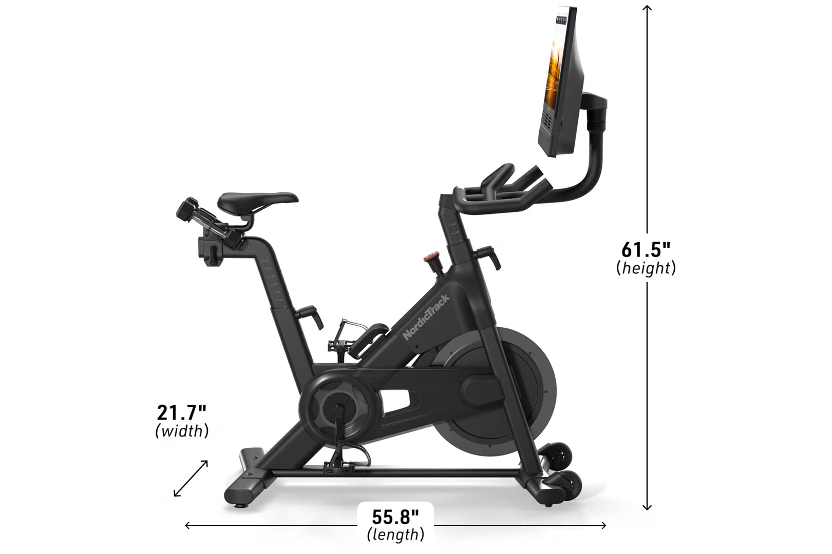 NordicTrack NEW S24 Studio Bike - Premium Indoor Cycling Bike for Home Workouts - Perfect for Cardio, HIIT & Spin Classes