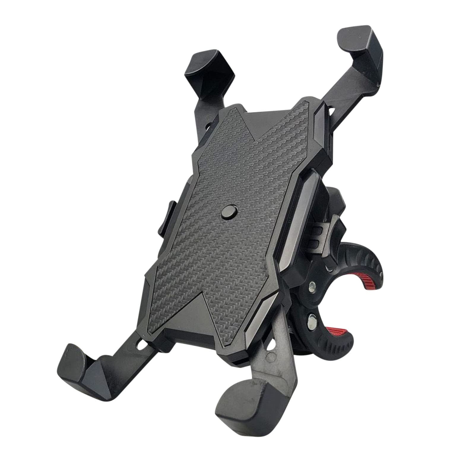 360° Rotating Adjustable Bike Phone Mount - One-Key Lock Bicycle Phone Holder with 4-Way Adjustment for Cycling, Commuting & Outdoor Sports