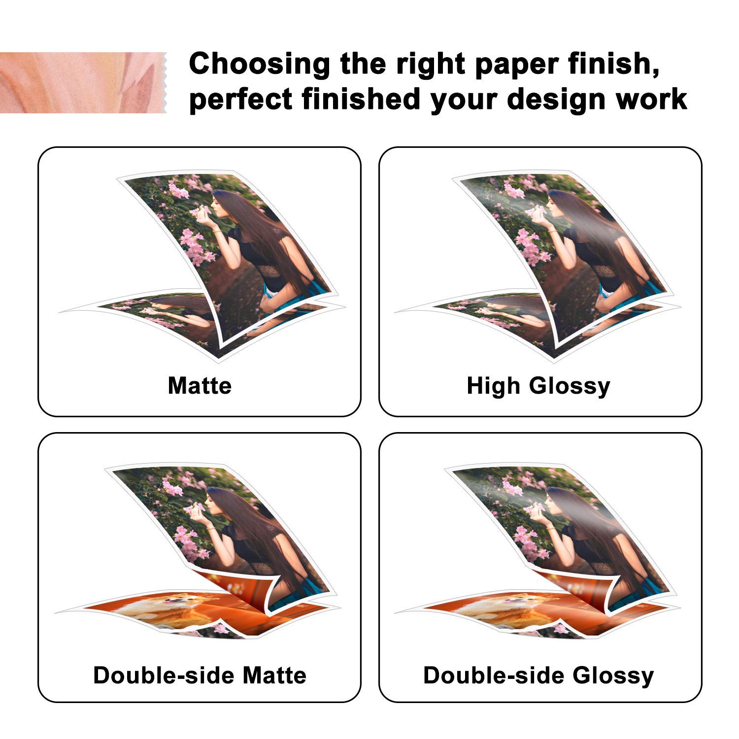 Premium Koala Thin Inkjet Paper 13x19 Inches - 100 Sheets Matte Photo Paper (6.5Mil Thick) for Inkjet Printers - Ideal for Art Prints, Photography Projects & Professional Presentations
