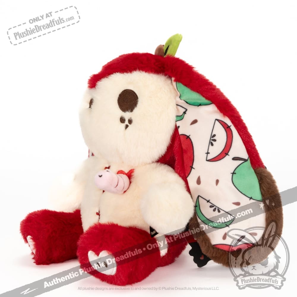 Plushie Dreadfuls Apple Rabbit Stuffed Animal Toy - Cute Bunny Plush for Kids, Collectors & Gift Giving | Perfect for Nursery Decor, Birthday Presents & Cuddling