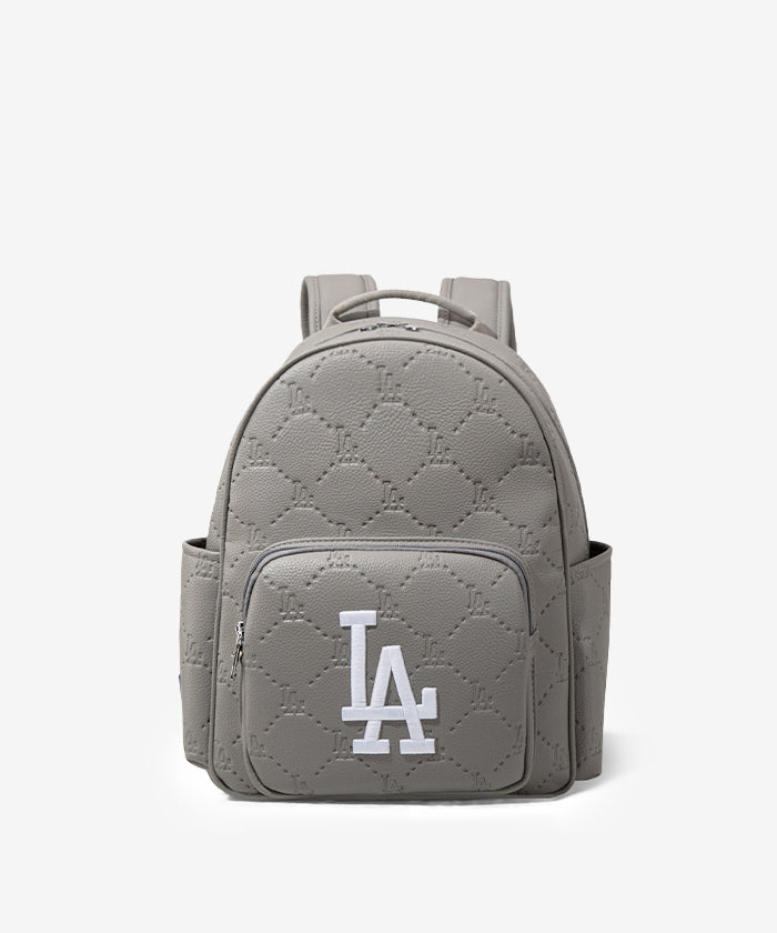 MLB Los Angeles Dodgers Genuine Leather Baseball Backpack for Men & Women - Perfect for Sports, School, Travel & Game Day