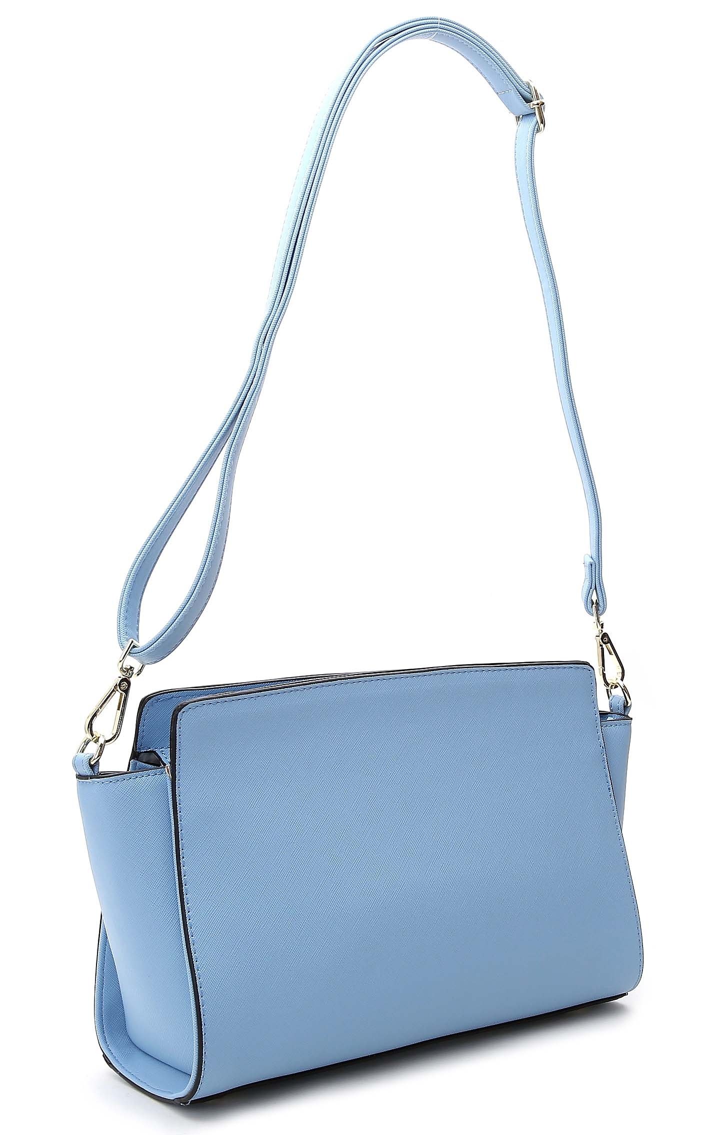 Women's 'Sinda' Crossbody Purse - Stylish Leather Shoulder Bag for Everyday Use, Work & Travel | Compact & Lightweight Handbag with Adjustable Strap