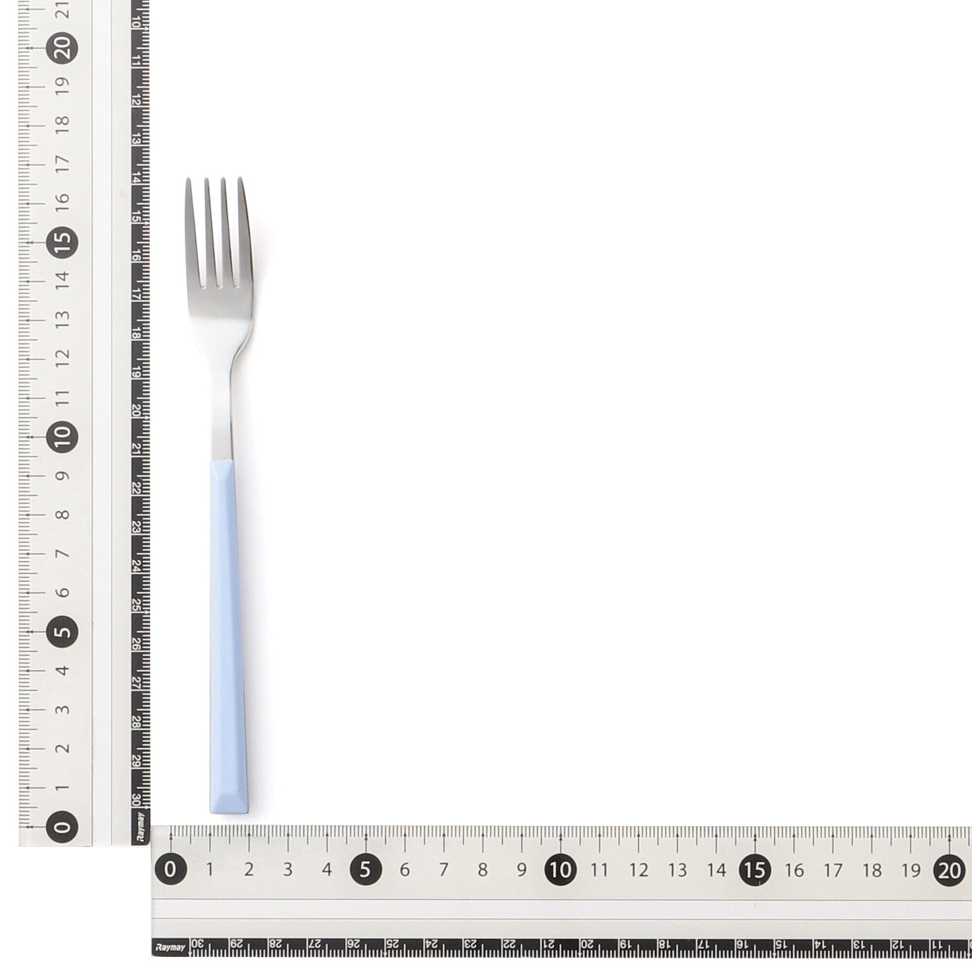 Blue Color Handle Cake Fork - Elegant Dessert Utensil for Birthday Parties, Weddings, and Tea Time