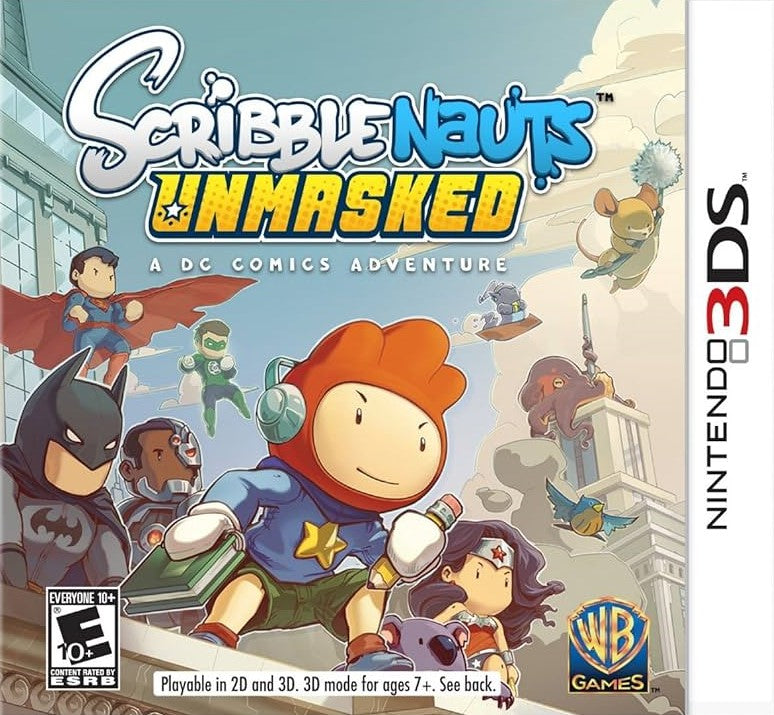 Scribblenauts Unmasked: A DC Comics Adventure Game for Kids & Teens - Fun Puzzle Solving & Creative Play on PC & Nintendo Switch
