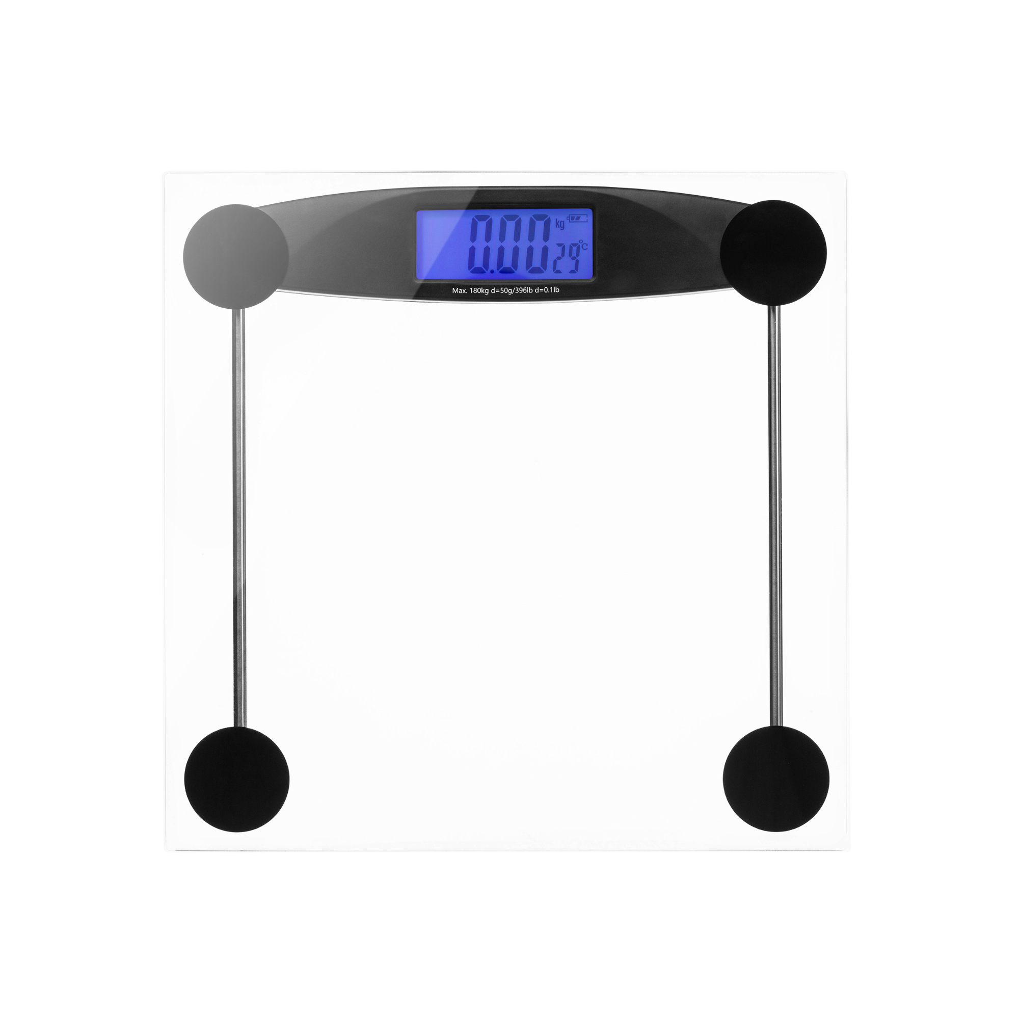 Smart Digital Bathroom Scale - Ultra Thin Glass Body Weight Scale with Auto Step-On Technology | Accurate BMI Measurement for Home Fitness & Health Tracking