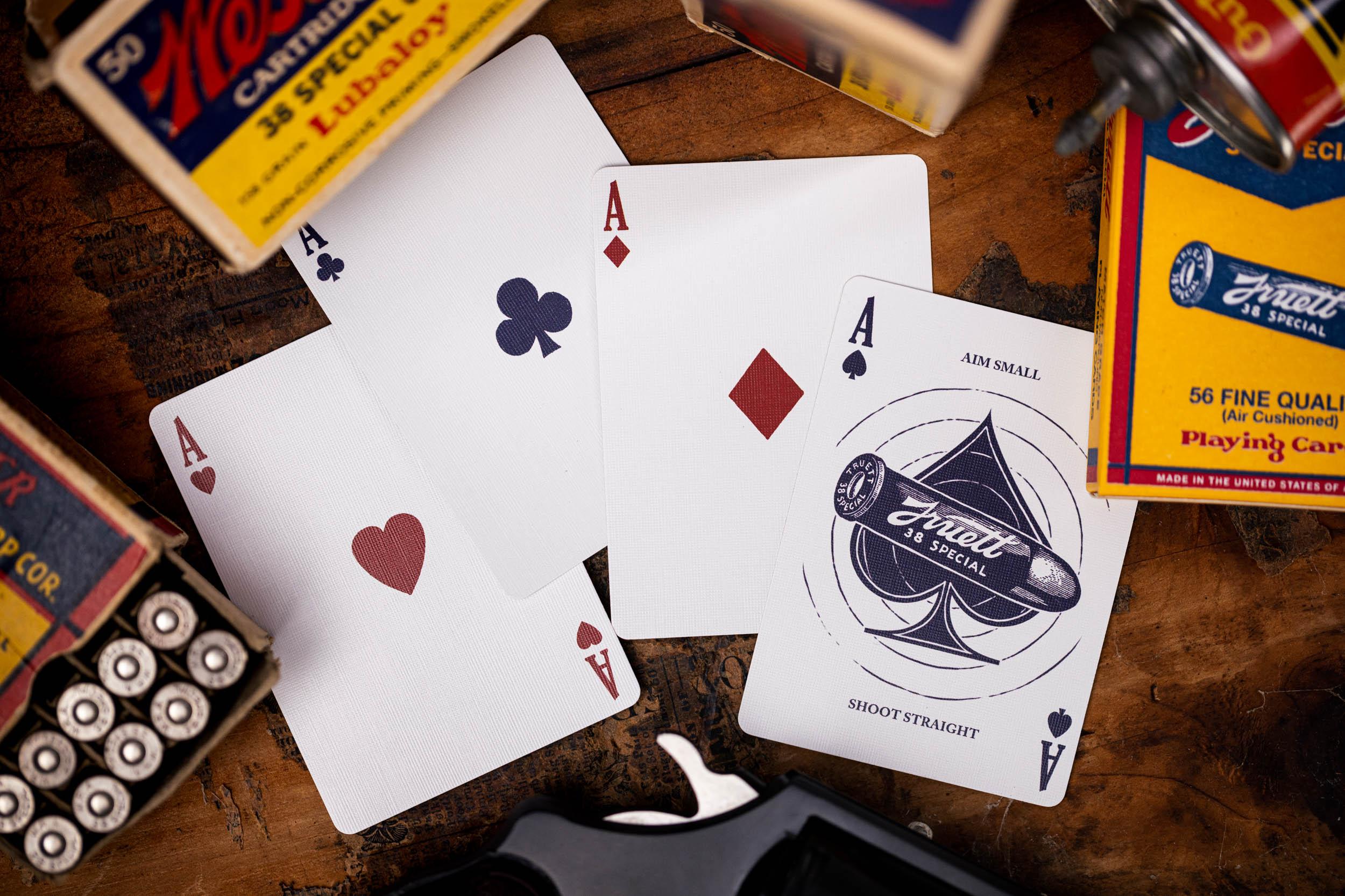 Truett 38 Special Playing Cards - Premium Poker Deck for Card Games, Magic Tricks & Collectors | Ideal for Poker Nights, Casino Parties & Cardistry Performances