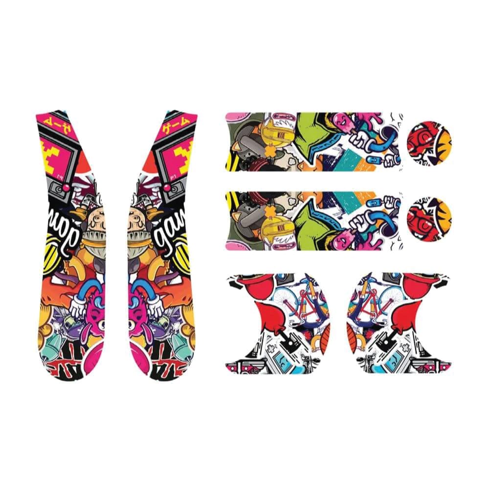 Liki Body Stickers - Fun Temporary Tattoos for Kids & Adults - Perfect for Parties, Festivals, and Creative Play