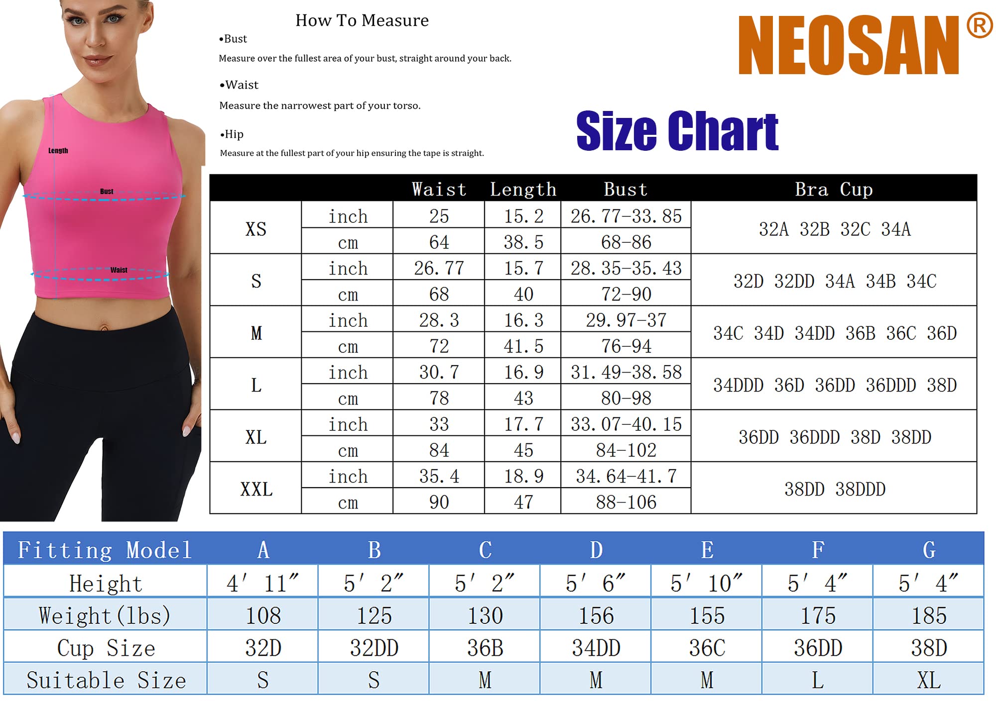High Neck Sports Bras for Women - Removable Padded Yoga Crop Top & Longline Workout Tank with Moisture-Wicking Fabric | Perfect for Yoga, Gym, Running & High-Intensity Training