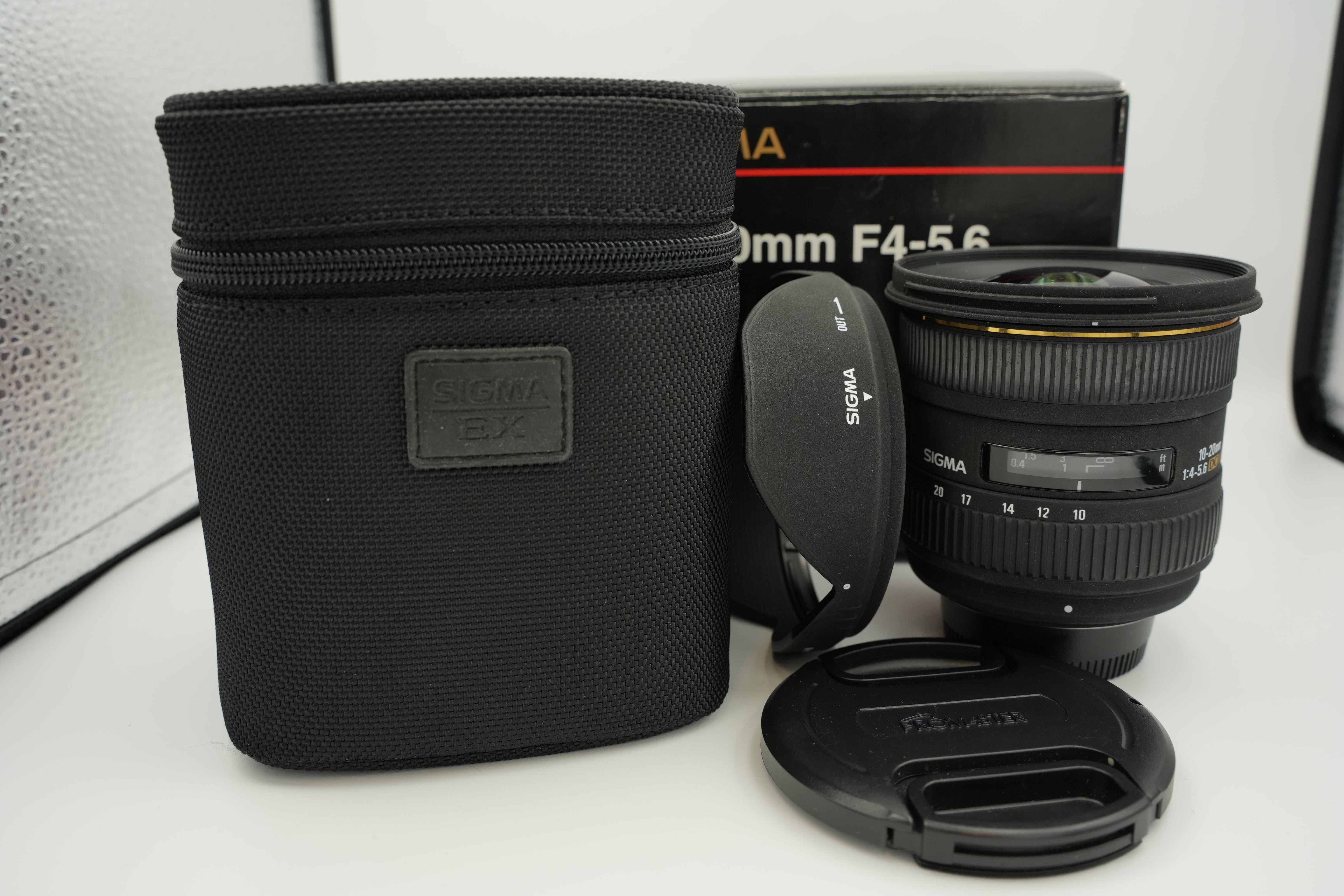 Used Sigma 10-20mm f/4-5.6 EX DC HSM Wide Angle Lens for Nikon F Mount DSLR Cameras - Perfect for Landscape, Architecture & Travel Photography