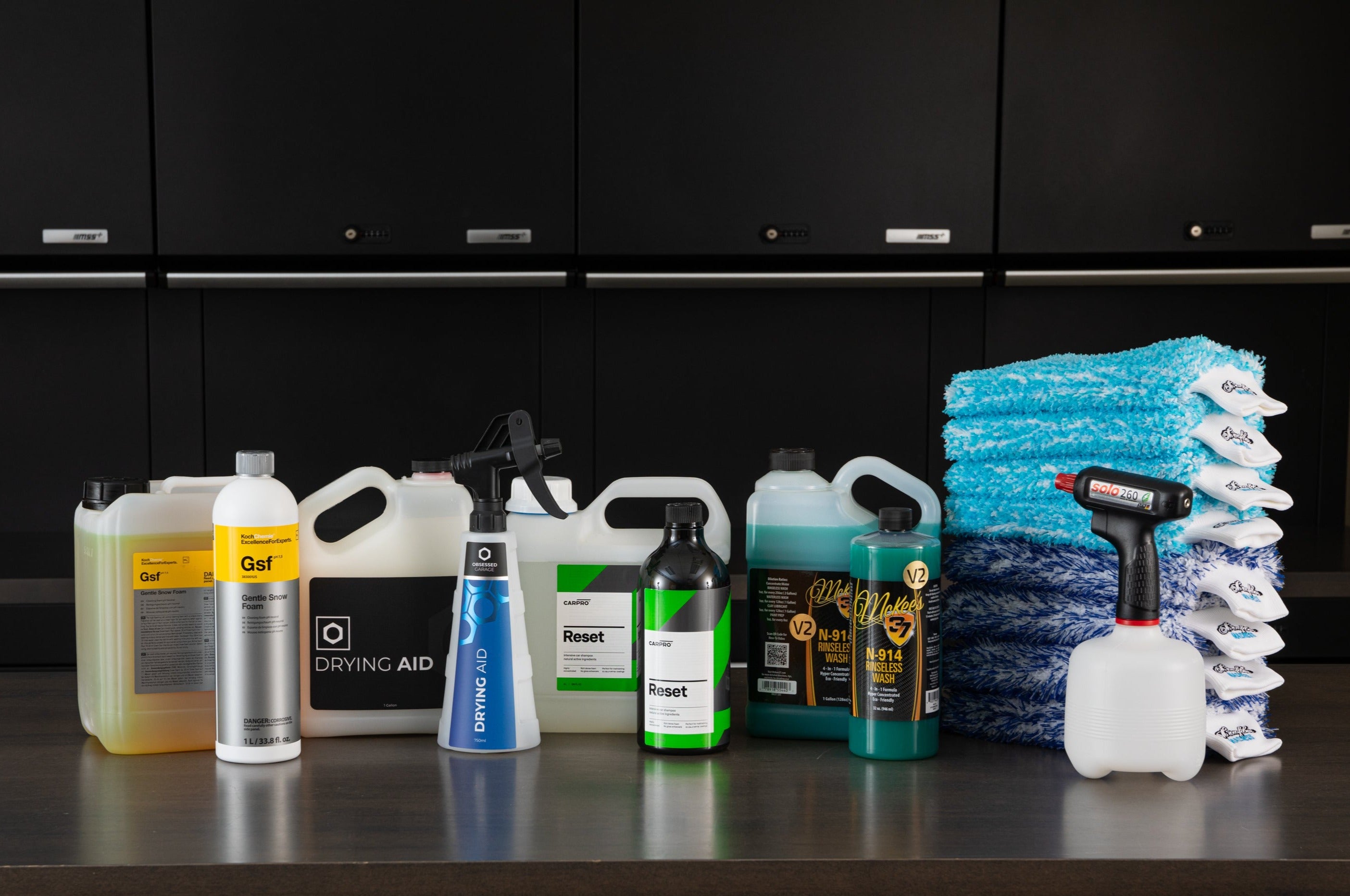Premium Car Wash Kit Bundle - Complete Cleaning Solution for Cars, SUVs & Trucks - Includes Wash Mitt, Soap, Wax & Microfiber Towels - Perfect for Home, Garage & Professional Detailing