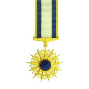 MilitaryBest Air Force Distinguished Service Medal - Mini Replica for Collectors, Veterans & Military Enthusiasts - Perfect for Display Cases, Shadow Boxes & Awards Ceremonies