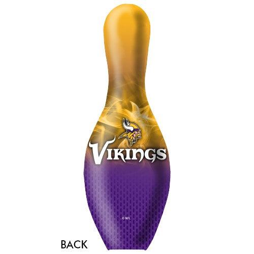 Minnesota Vikings NFL Bowling Pin - Collectible Sports Memorabilia for Fans & Decor - Perfect for Game Day, Man Cave, and Sports Themed Parties