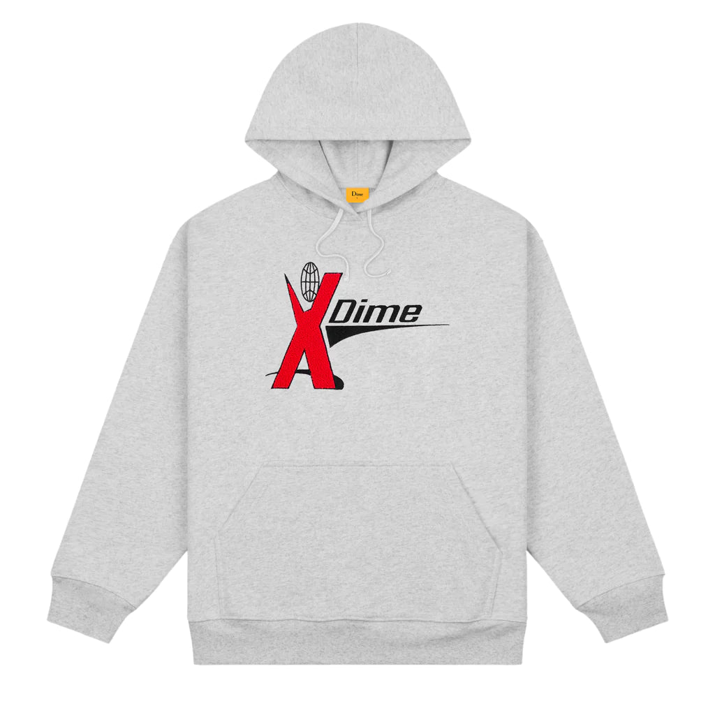 Dime 900 Hoodie - Heather Gray Pullover Sweatshirt for Men & Women | Cozy Fleece Lined Hooded Sweater for Casual Wear, Gym & Outdoor Activities