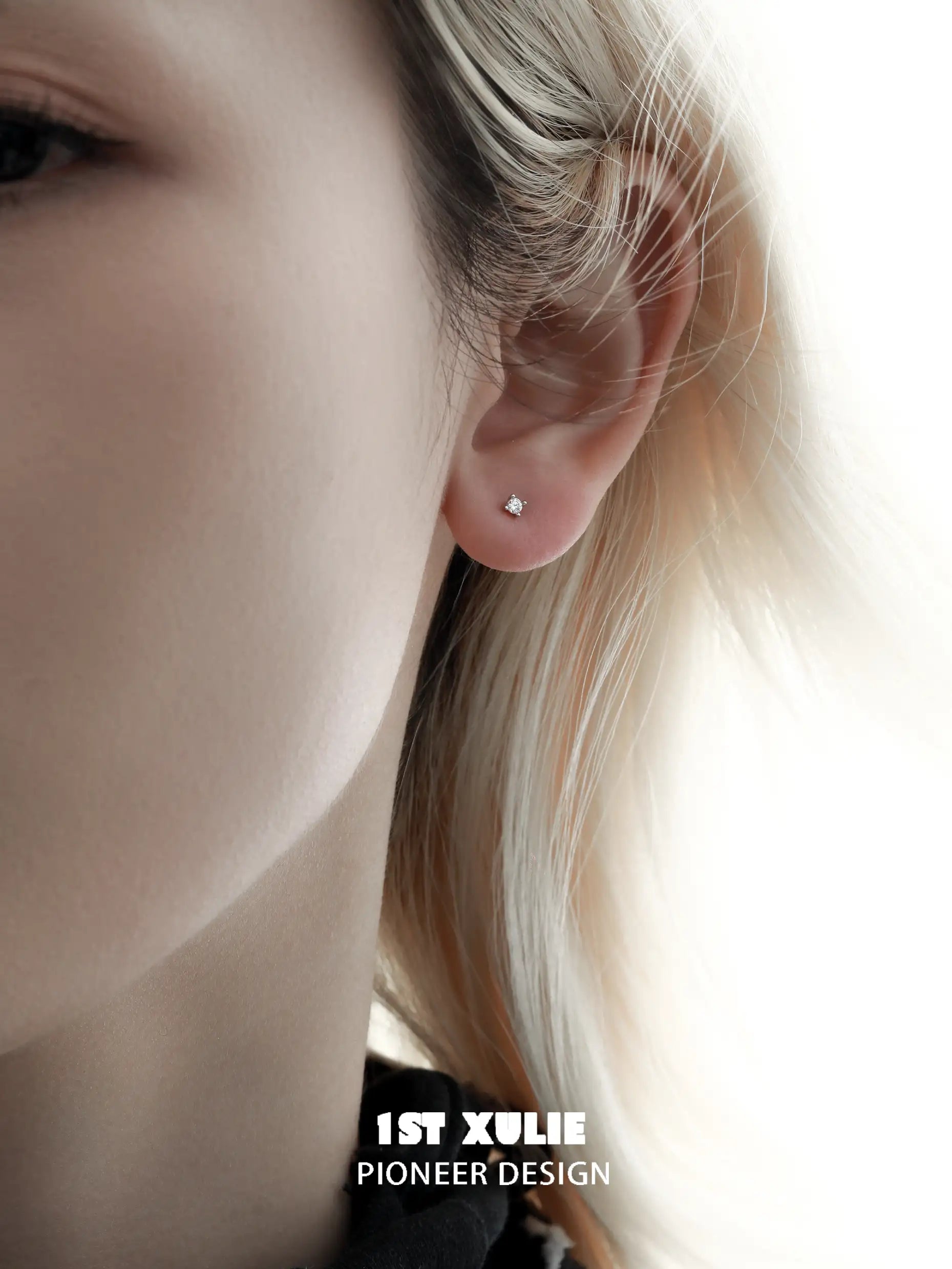 925 Sterling Silver Zircon Stud Earrings for Women - Hypoallergenic Cubic Zirconia Earrings - Perfect for Everyday Wear, Gift Giving & Special Occasions
