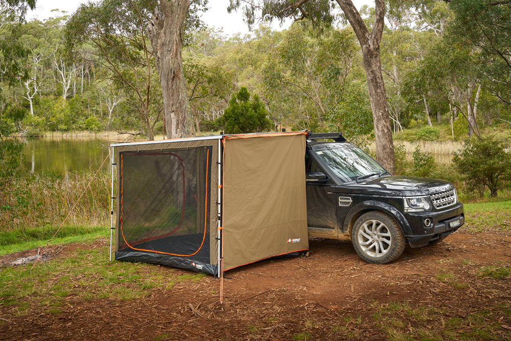 Foxwing 2.5m Side Awning Screen House - Waterproof Camping Shelter for Outdoor Adventures, Perfect for Beach, Picnic, and RV Trips