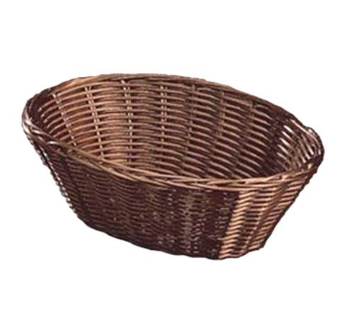 Tablecraft 1476 Brown Rattan Basket - 10