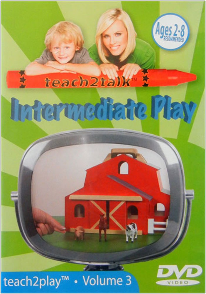 Teach2Talk Teach2Play Volume 3 Intermediate Play DVD for Kids Ages 2-8 - Educational Learning & Developmental Play for Toddlers & Preschoolers