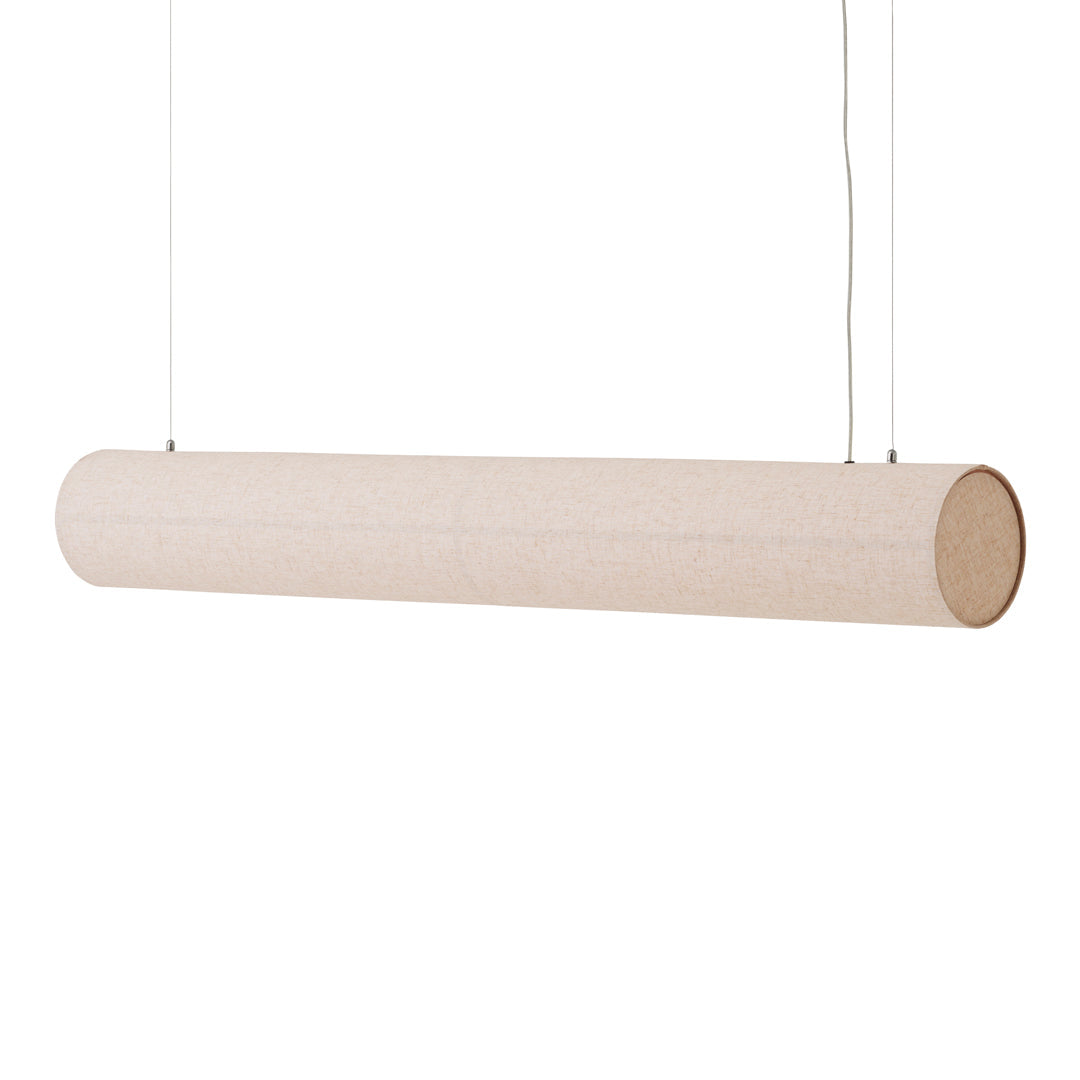 Hashira Linear Pendant Lamp - Modern Minimalist LED Hanging Light Fixture for Kitchen Island, Dining Room & Bedroom Lighting