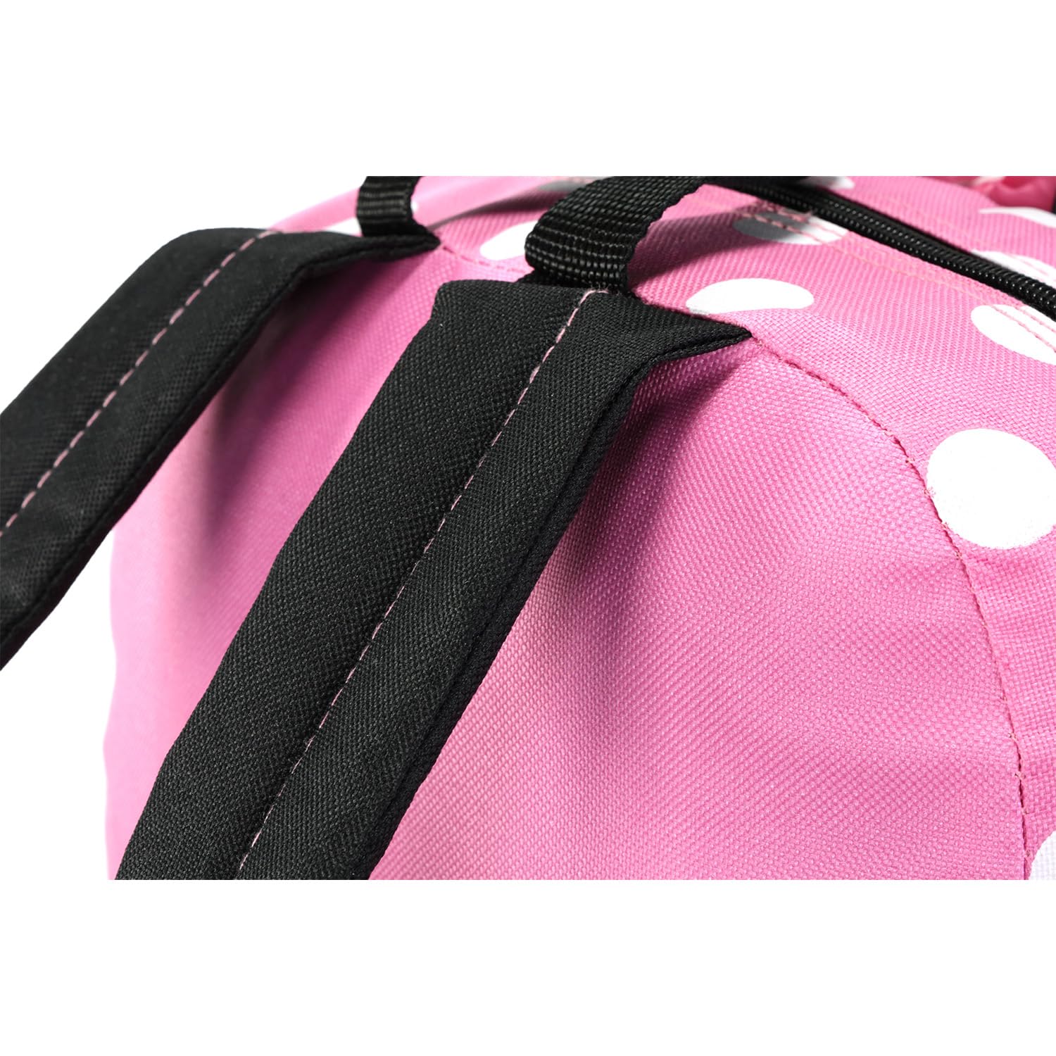 Minnie Mouse Small Backpack - Disney Happy Face Design - Perfect for School, Travel & Everyday Use