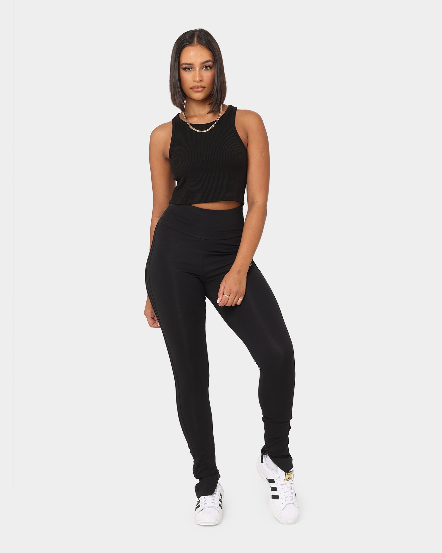 Adidas Women's Originals Class Of '72 Black Leggings - Comfortable Workout Pants for Yoga, Running & Gym