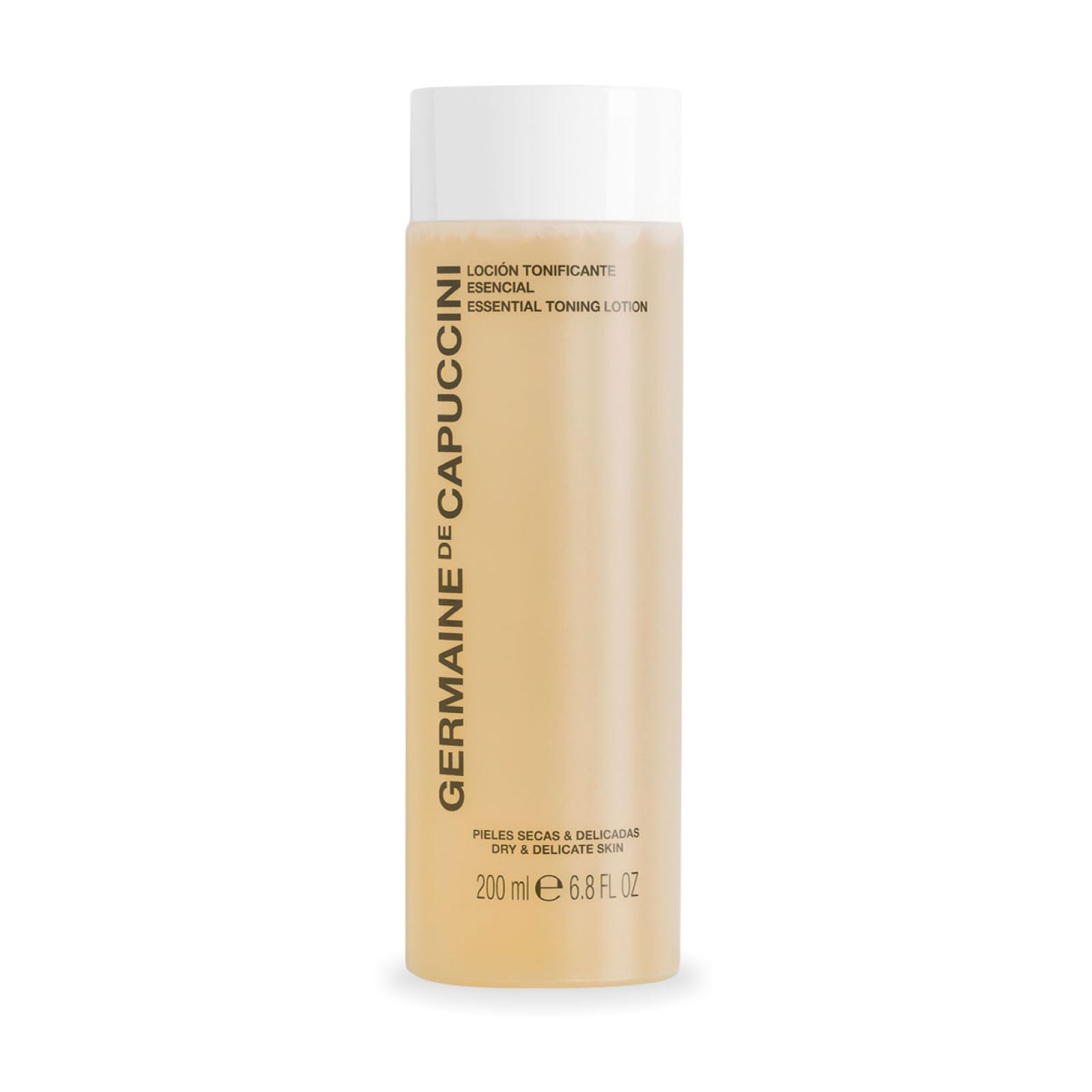 Germaine de Capuccini Essential Makeup Remover Milk & Toner Set - 6.8 Fl Oz Gentle Cleansing Milk & Alcohol-Free Facial Toner for Sensitive Skin - Perfect for Daily Makeup Removal & Skincare Routine