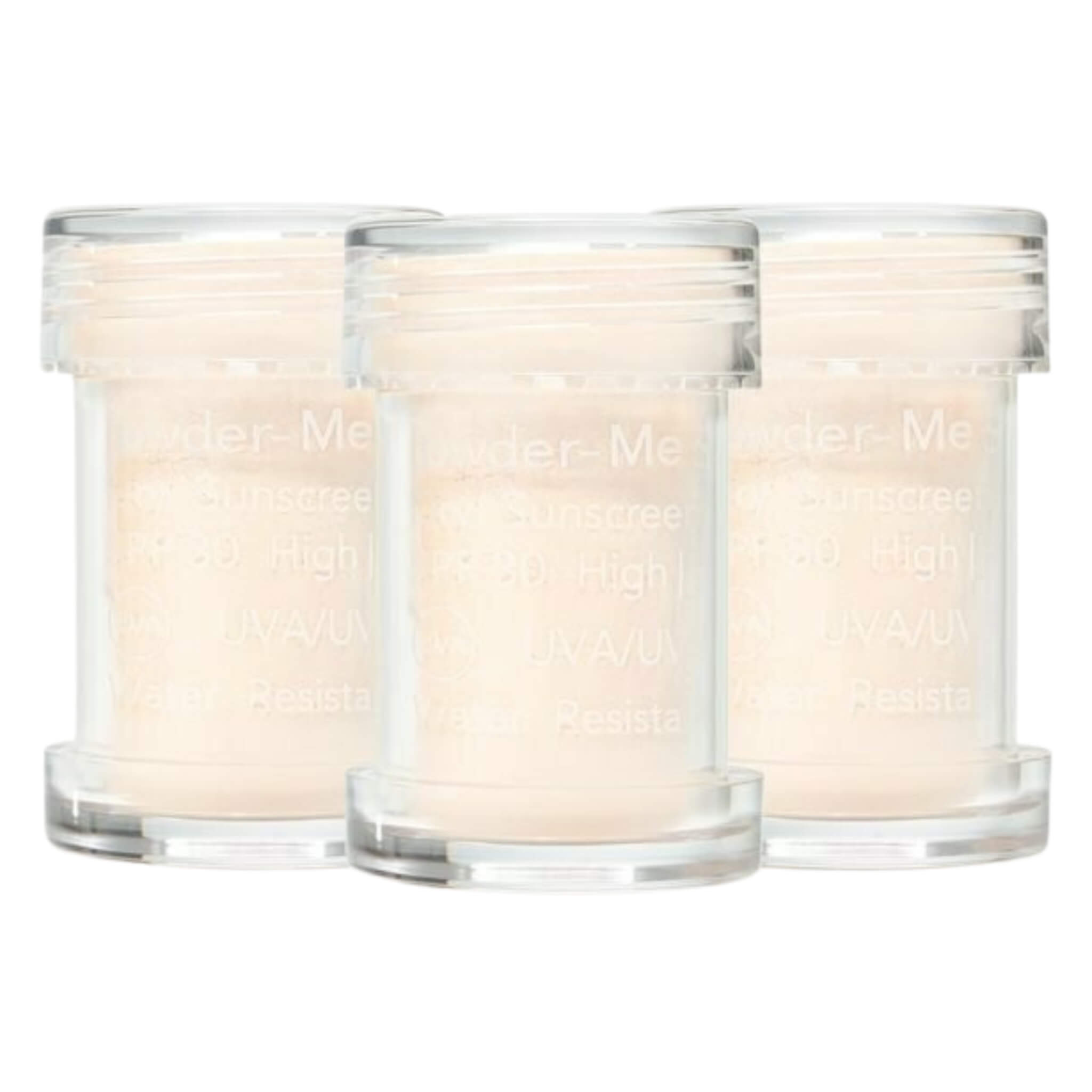 Powder Me SPF Dry Sunscreen Refills - Translucent, 3 Pack | Mineral Sun Protection for Face & Body | Perfect for Travel, Gym & On-the-Go Sun Care