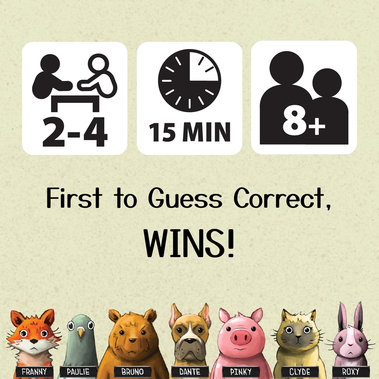 Gamewright Deduckto - Fun Family Card Game for Kids Ages 8+ | Quacking Deduction Game for Family Game Night & Party Entertainment | Educational Strategy Game for Classroom & Homeschool Learning