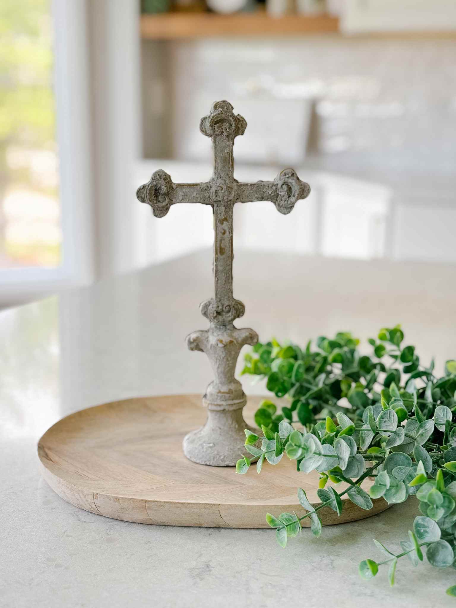 Antique San Marco Cross Pendant - Vintage Italian Religious Jewelry for Men & Women - Perfect for Gifts, Weddings, and Faith-Based Occasions