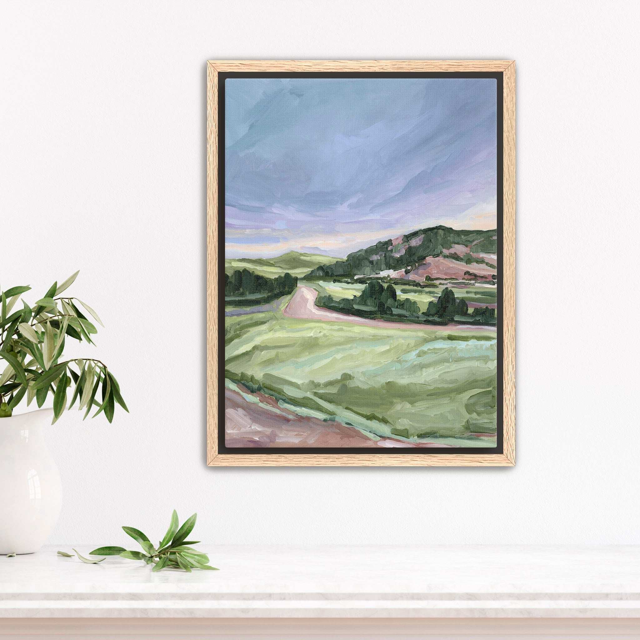 Eleven Mile Art Print - Premium Wall Decor for Living Room, Bedroom & Office | Modern Canvas Painting for Home & Office Decor