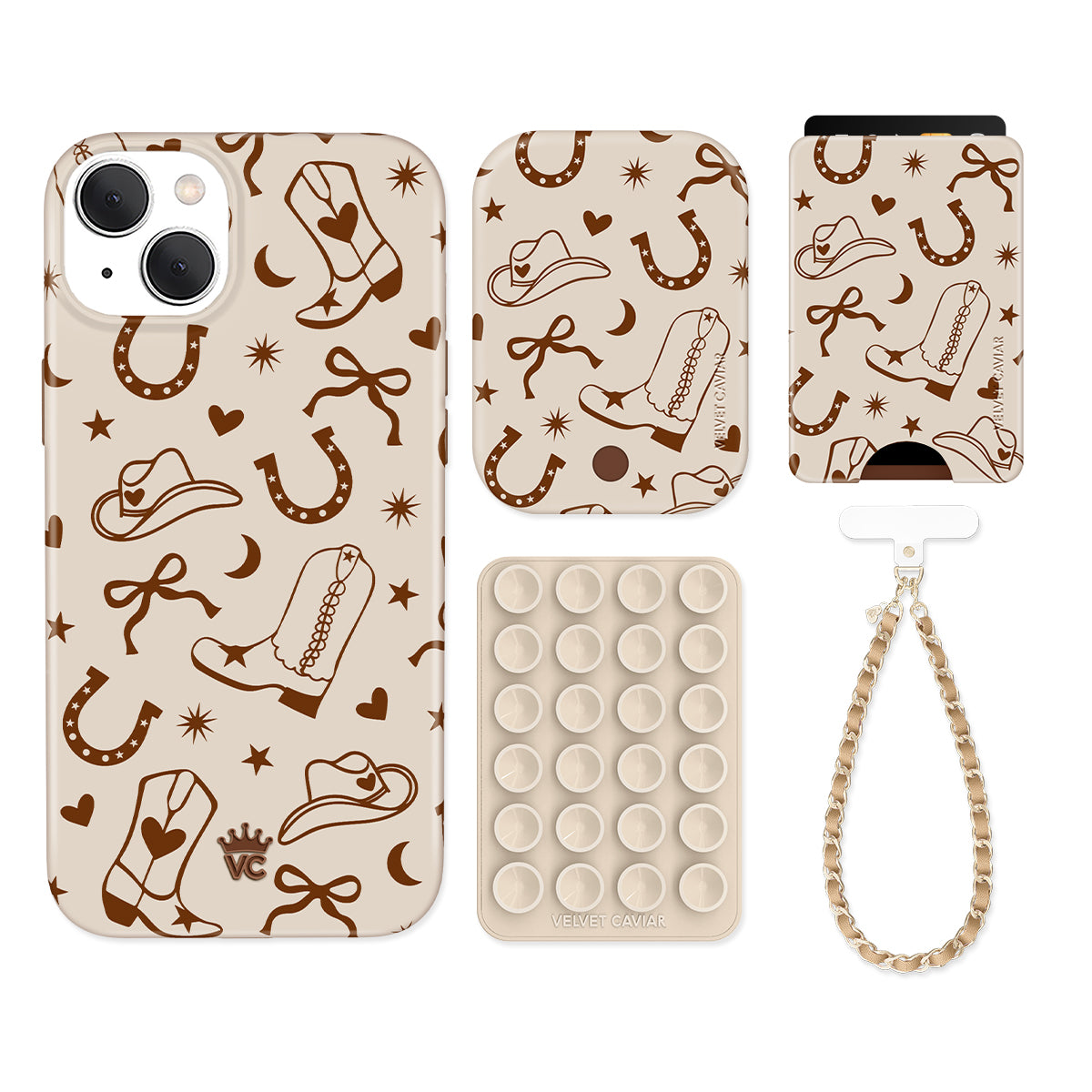Rodeo Drive iPhone Wallet Case with Card Holder - Slim Protective Phone Cover for iPhone 13/14/15 Pro Max - Perfect for Travel, Shopping & Everyday Use