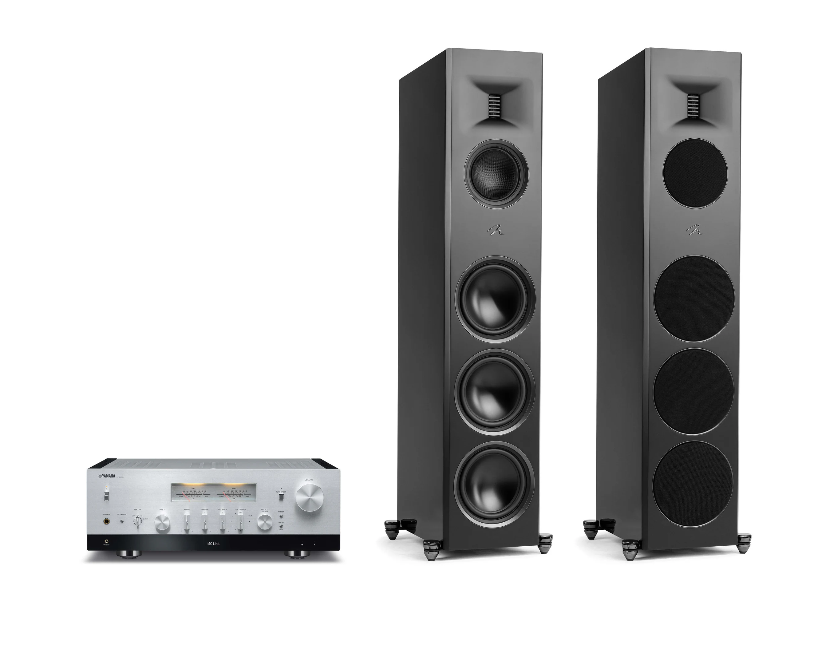 Yamaha & MartinLogan Premium HiFi Streaming Audio System - Perfect for Home Theater & Music Listening