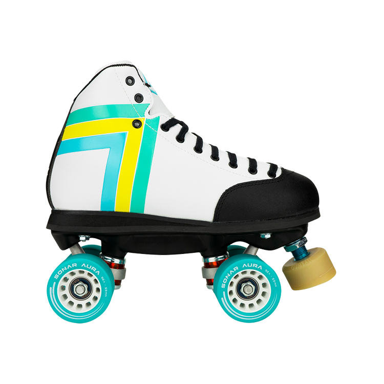 Skyhawk Indoor Skate Set for Kids & Adults - Adjustable Roller Skates with Comfortable Padding for Rinks, Gyms & Home Use