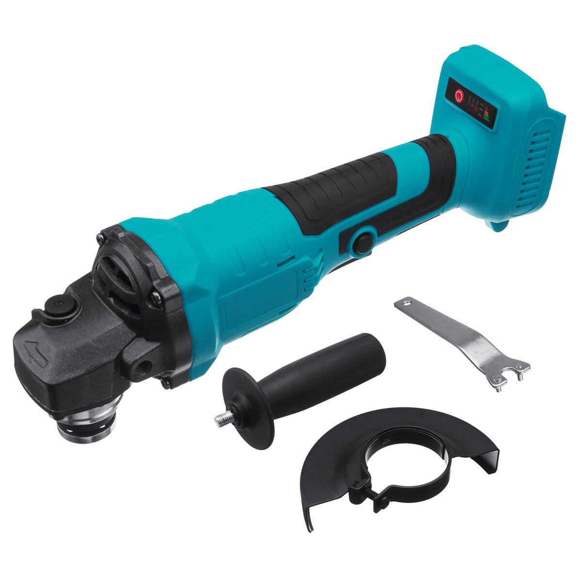 13000RPM 100mm Cordless Brushless Angle Grinder with M18 Battery - Perfect for Metal Cutting, Grinding & Polishing in Construction and DIY Projects