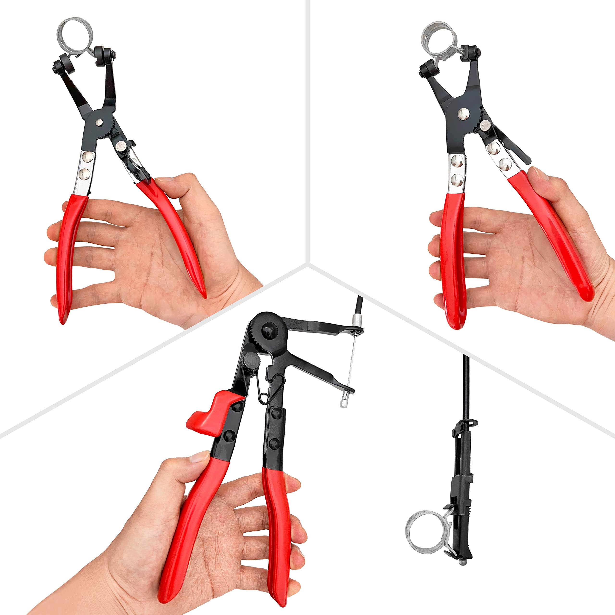 3Pcs Hose Clamp Pliers Kit for Automotive Radiator & Water Hose Repair