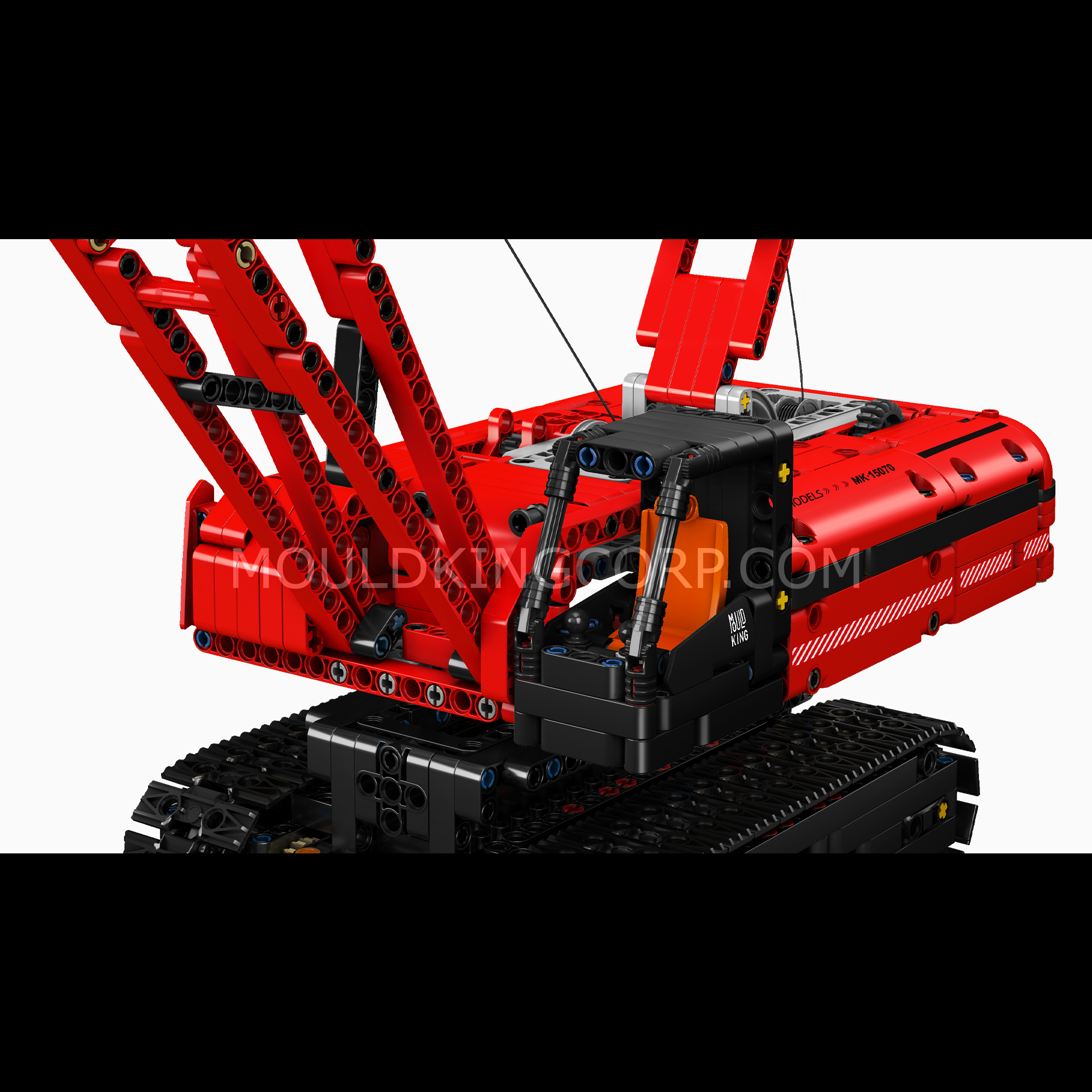 Mould King 15069/15070 Remote Control Crawler Crane Building Blocks Set - 1,292 PCS STEM Construction Toy for Kids & Adults | Perfect for DIY Projects, Engineering Learning & Collectible Display